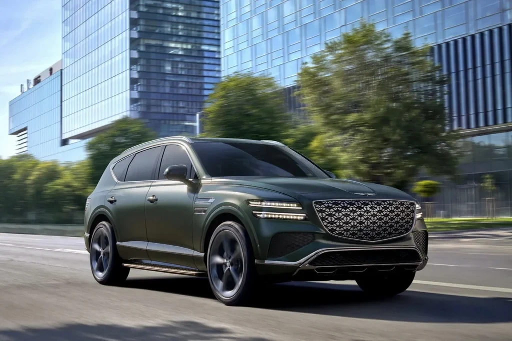 Genesis розкрила характеристики кросовера GV80 Hybrid
