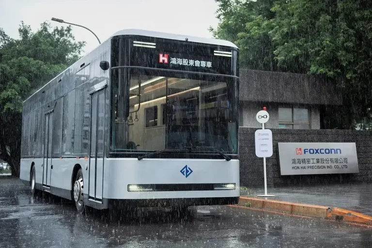 Mitsubishi Fuso та Foxconn представили назву та логотип для спільних автобусів